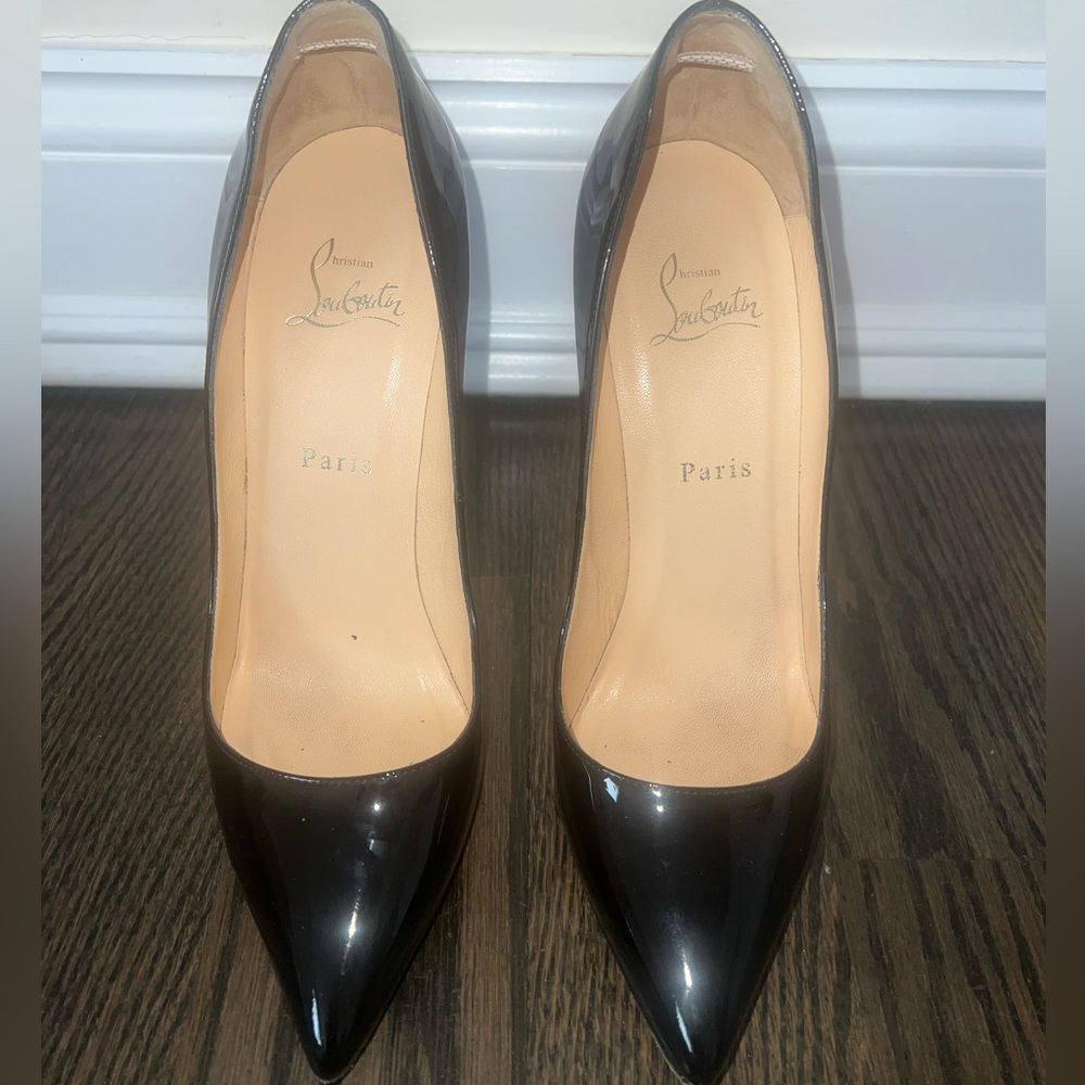 Christian Louboutin Pigalle 120 Patebt Calf